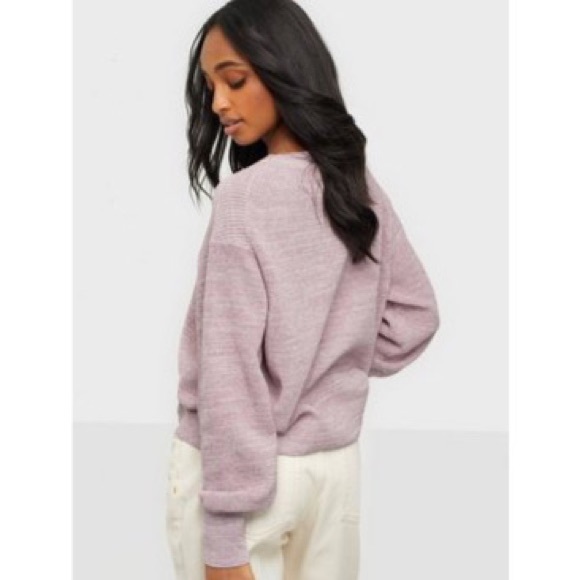 NWT 🤍 SAMSOE SAMSOE Anna Crew Neck Wool Blend Sweater - Picture 2 of 12